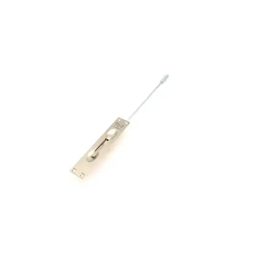 12" Manual Flush Bolt for Metal Door Satin Nickel Finish 12" Manual Flush Bolt for Metal Door Satin Nickel Finish