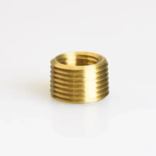 Pipe Face Bushing 3/8" MPT X 1/4" D FPT Brass Pipe Face Bushing 3/8" MPT X 1/4" D FPT Brass