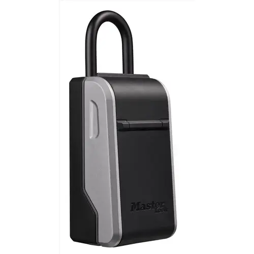 Lock Box 5.4" H X 3" W X 5" L Metal 4-Digit Combination Black Lock Box 5.4" H X 3" W X 5" L Metal 4-Digit Combination Black