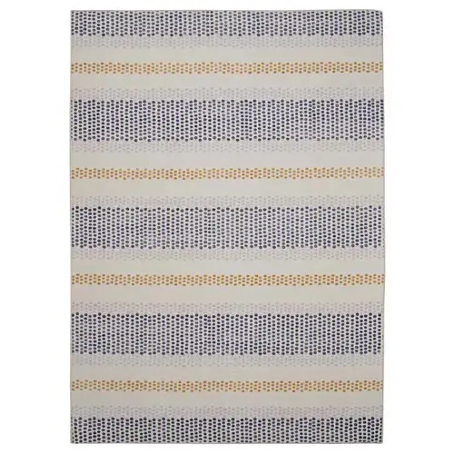 Rug 5 ft. L X 7 ft. W Blue/Ivory Delray Polyester Blue/Ivory Rug 5 ft. L X 7 ft. W Blue/Ivory Delray Polyester Blue/Ivory