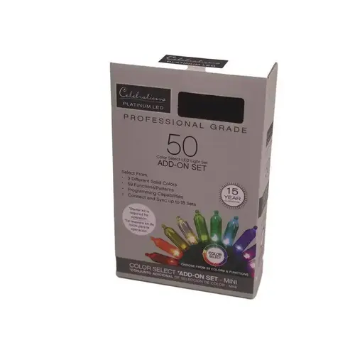 Christmas Lights Platinum LED T5 Multicolored 50 ct String 25 ft. Christmas Lights Platinum LED T5 Multicolored 50 ct String 25 ft.