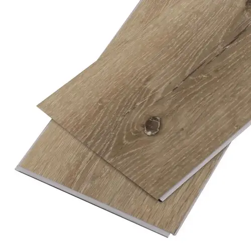 Plank Flooring 7.12" W X 48" L Aged Hickory Vinyl 23.77 sq ft Aged Hickory