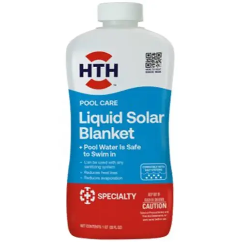 Liquid Solar Pool Blanket, Reduces Heat & Water Loss, 32 oz. Liquid Solar Pool Blanket, Reduces Heat & Water Loss, 32 oz.