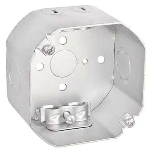 Ceiling Box New and Old Work Octagon Steel Metallic Ceiling Box New and Old Work Octagon Steel Metallic