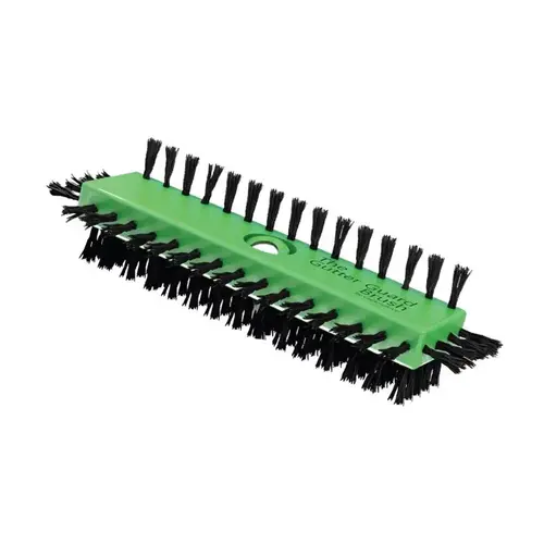 Gutter Cleaning Brush 4" H X 3" W X 11" L Green Plastic Green Gutter Cleaning Brush 4" H X 3" W X 11" L Green Plastic Green