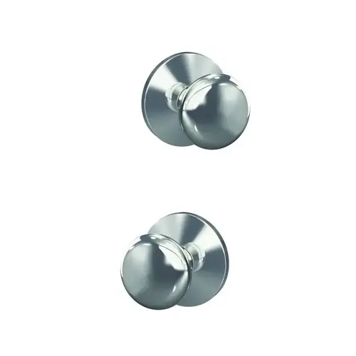 Plymouth Knob with Kinsler Rose Non Turning Dummy Lock Bright Chrome Finish Plymouth Knob with Kinsler Rose Non Turning Dummy Lock Bright Chrome Finish
