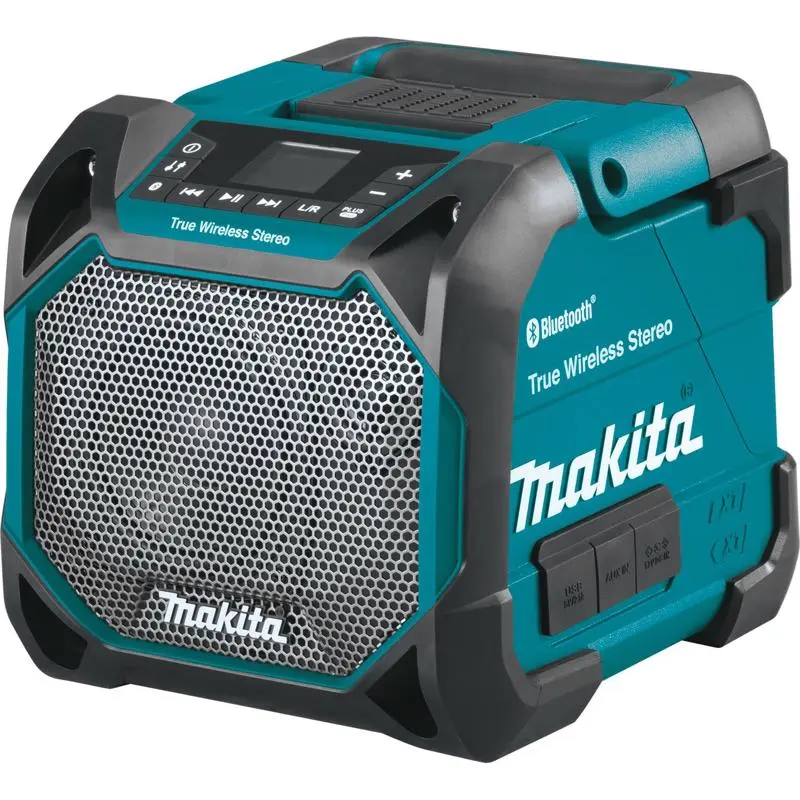 Makita Jobsite Speaker LXT/CXT Wireless Bluetooth Weather Resistant Blue XRM11 Makita Jobsite Speaker LXT/CXT Wireless Bluetooth Weather Resistant Blue XRM11