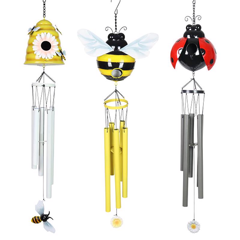 Exhart 40198-A Wind Chime Assorted Metal 32" Assorted