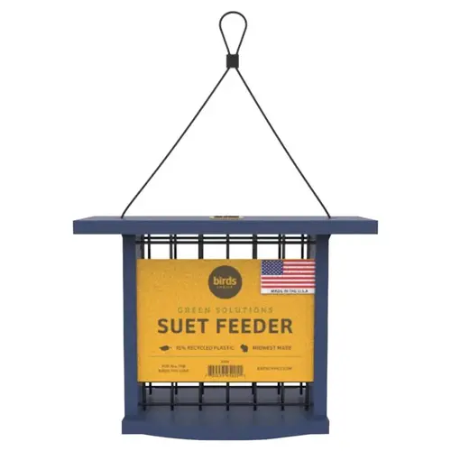 Suet Feeder Plastic Blue Suet Feeder Plastic Blue