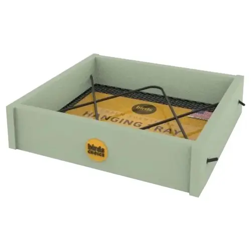 Bird Feeder Plastic Green