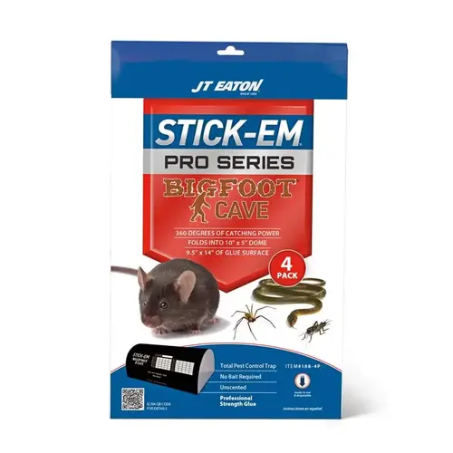 Board Trap Stick-Em Pro Series Bigfoot Extra Large Glue For Insects/Rodents/Snakes