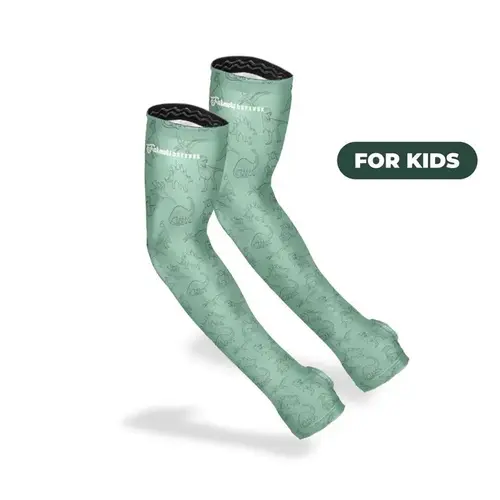 Protection Sleeves M Polyester/Spandex Dino Green Green