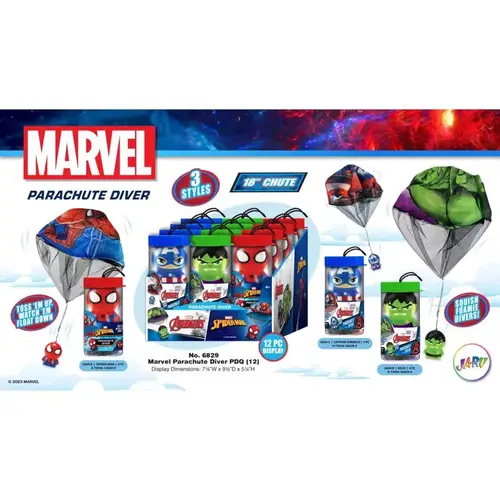 Impulse Toy Avengers/Spider Man Assorted Assorted - pack of 12 Impulse Toy Avengers/Spider Man Assorted Assorted - pack of 12
