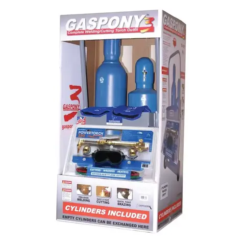 Torch Kit GasPony3 Medium-Duty 14 pc Oxy-Acetylene Torch Kit GasPony3 Medium-Duty 14 pc Oxy-Acetylene