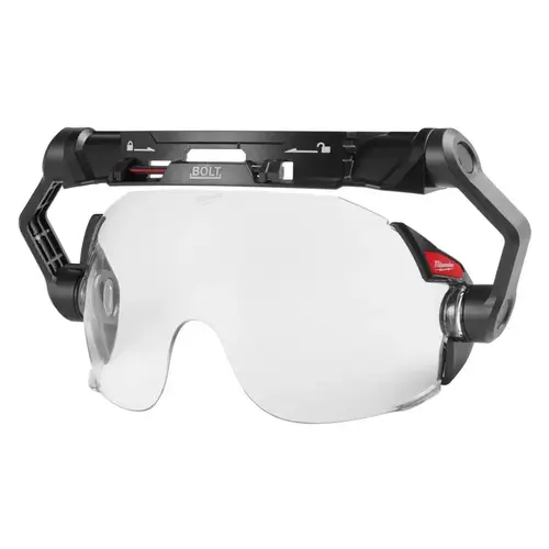 Protective Glasses Bolt Anti-Fog PPE Clear Lens Black Frame Protective Glasses Bolt Anti-Fog PPE Clear Lens Black Frame