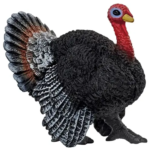 Black Turkey Toy Animal Figure, Ages 3 & Up - pack of 5 Black Turkey Toy Animal Figure, Ages 3 & Up - pack of 5