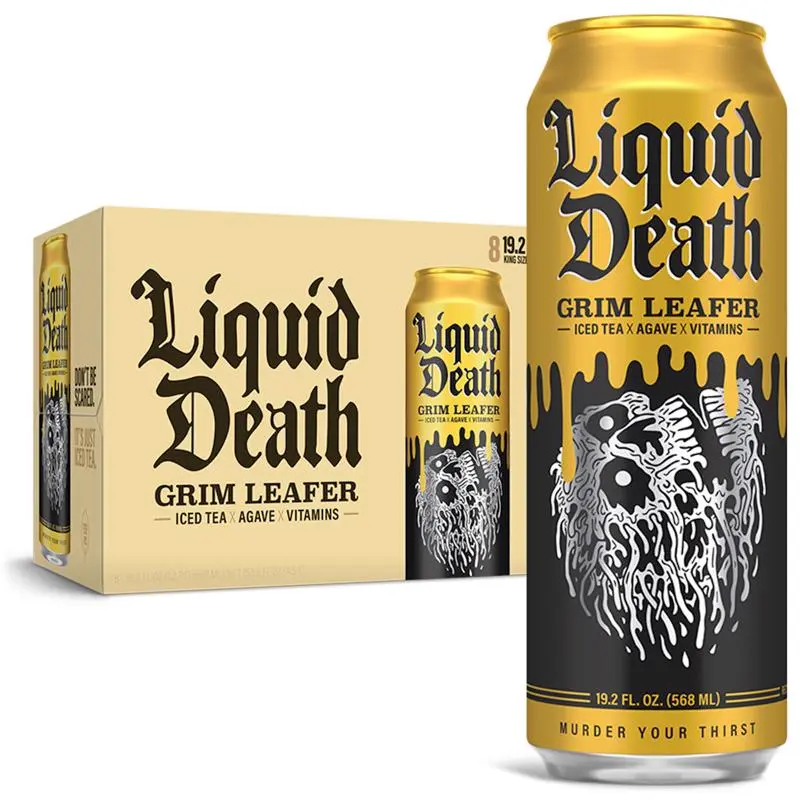 SUPPLYING DEMAND INC Rest in Peach Iced Tea 19.2 oz. - pack of 8 LQDRIP-XCP8