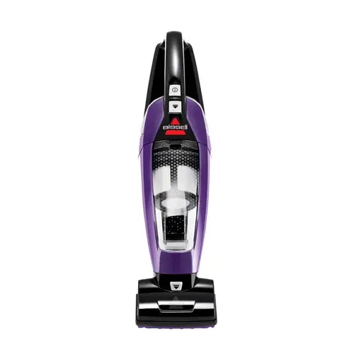 Pet Hair Eraser Hand Vacuum, 14.4 V Battery, Lithium-Ion Battery, Black/Grapevine/Purple Housing