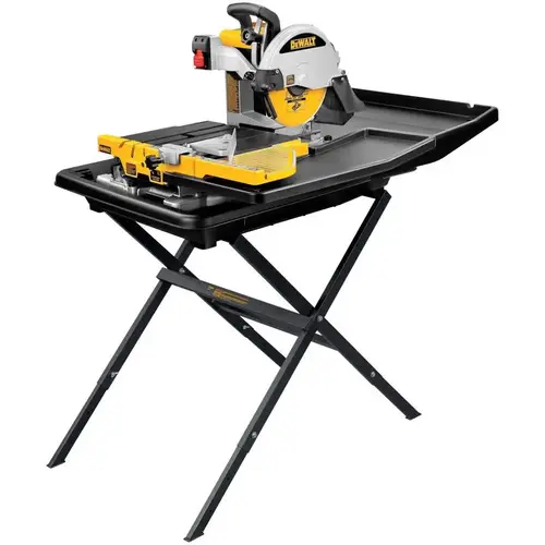 Tile Saw, 120 V, 15 A, 10 in Dia Blade, 25 in Ripping, 18 in Cutting Capacity Tile Saw, 120 V, 15 A, 10 in Dia Blade, 25 in Ripping, 18 in Cutting Capacity