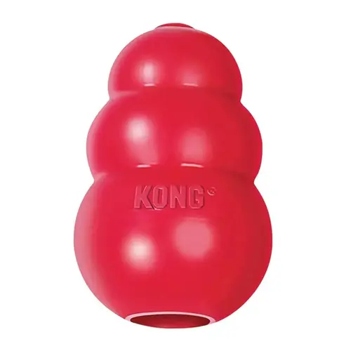 Classic T2 Dog Toy, M, Rubber, Red Classic T2 Dog Toy, M, Rubber, Red