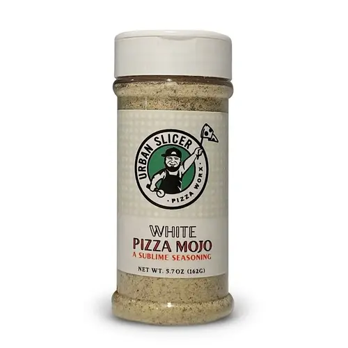Seasoning, Pizza Mojo, 5.7 oz Bottle White