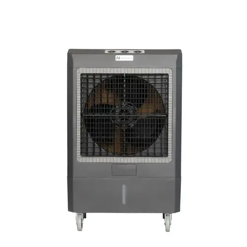 Evaporative Cooler 1600 sq ft Portable 5300 CFM Gray Evaporative Cooler 1600 sq ft Portable 5300 CFM Gray