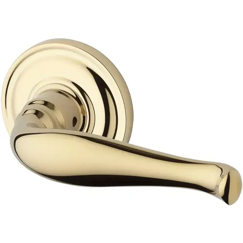 Half Dummy Right Hand Decorative Lever and Traditional Round Rose Lifetime Brass Finish