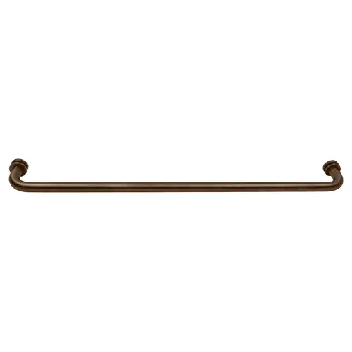 Antique Bronze 24" BM Series Tubular Single-Sided Towel Bar Antique Bronze 24" BM Series Tubular Single-Sided Towel Bar