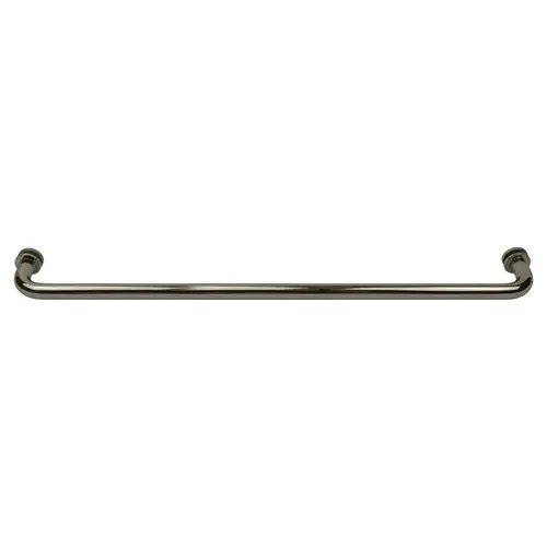 Polished Nickel 24" BM Series Tubular Single-Sided Towel Bar Polished Nickel 24" BM Series Tubular Single-Sided Towel Bar