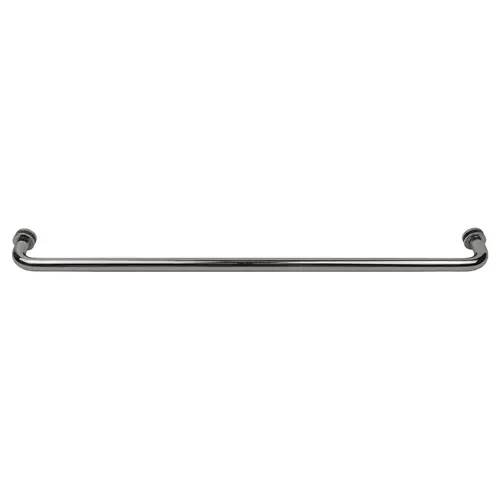 Polished Chrome 28" BM Series Tubular Single-Sided Towel Bar Polished Chrome 28" BM Series Tubular Single-Sided Towel Bar