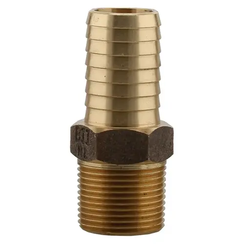 Pipe Adapter, 3/4 in, MPT x Insert, Bronze Pipe Adapter, 3/4 in, MPT x Insert, Bronze