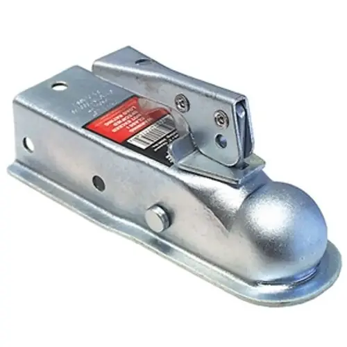 Trailer Coupler, 2000 lb Towing, 1-7/8 in Trailer Ball Chrome