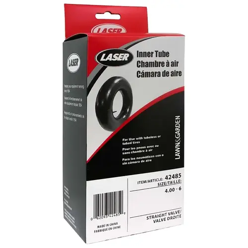 Inner Tube, 3-1/2 x 6 in Black Inner Tube, 3-1/2 x 6 in Black