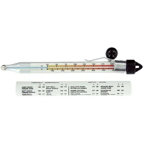 Candy/Deep Fry Thermometer, 75 to 400 deg F Candy/Deep Fry Thermometer, 75 to 400 deg F