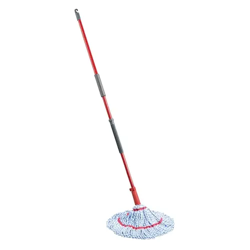 148241 Wet Mop, 55 in L, Microfiber Cloth Mop Head, Steel Handle 148241 Wet Mop, 55 in L, Microfiber Cloth Mop Head, Steel Handle