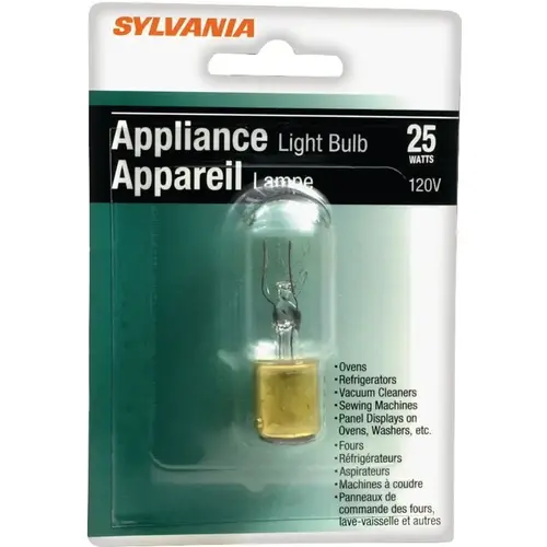 Incandescent Lamp, 25 W, T8 Lamp, Double Contact Bayonet Lamp Base, 230 Lumens Lumens, 2850 K Color Temp - pack of 12 Incandescent Lamp, 25 W, T8 Lamp, Double Contact Bayonet Lamp Base, 230 Lumens Lumens, 2850 K Color Temp - pack of 12