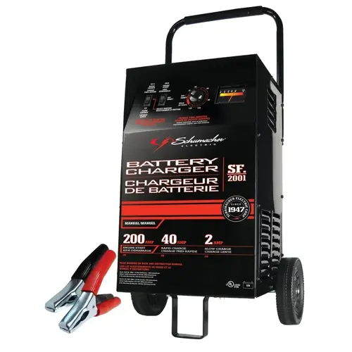 Wheel Style Manual Starter, 12 V Output, 12 V Battery, 40 A Charge, 200 A Engine Start