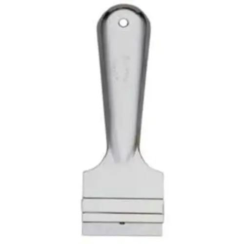 Scraper, 2-1/2 in W Blade, 1-Edge, Razor Blade, Metal Handle