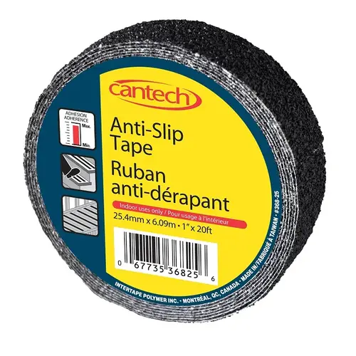 TAPE ANTI-SLIP BLACK 25MM X 6M TAPE ANTI-SLIP BLACK 25MM X 6M