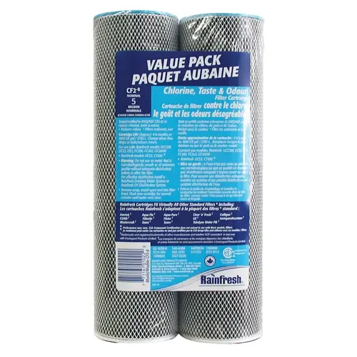 CF Series Reduction Filter Cartridge, 5 um Filter, Carbon Filter Media