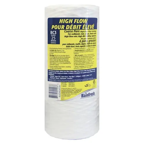 BC Series Filter Cartridge, 25 um Filter, Polypropylene Filter Media BC Series Filter Cartridge, 25 um Filter, Polypropylene Filter Media