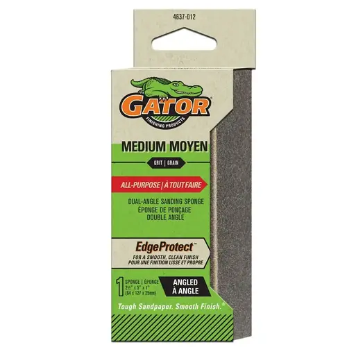 Sanding Sponge, Dual Angle, 80 Grit Sanding Sponge, Dual Angle, 80 Grit