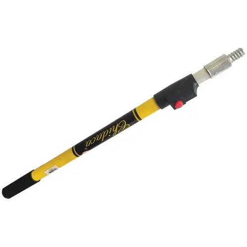 Extension Pole, 2 to 4 ft L, Aluminum/Fiberglass Handle