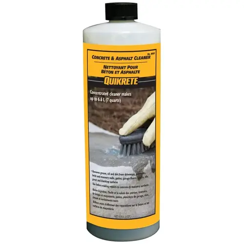 Concrete and Asphalt Cleaner, Liquid, Sassafras, Blue, 1 gal