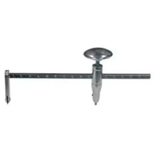 Drywall Circle Cutter, 16 in Dia Cutting, Steel Drywall Circle Cutter, 16 in Dia Cutting, Steel