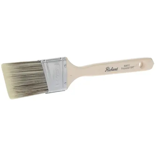 Richard Pro Platinum Paint Brush, 2 in W, Polyester Bristle Richard Pro Platinum Paint Brush, 2 in W, Polyester Bristle