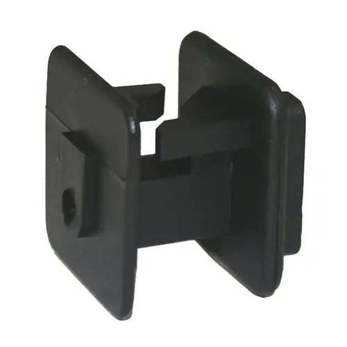 Wood Post Insulator, Black, Nail, Screw Mounting