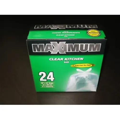 Recycling Bag, Clear - pack of 24 Recycling Bag, Clear - pack of 24