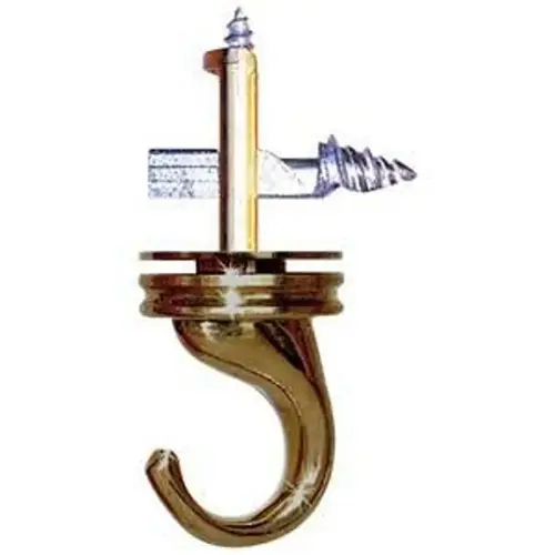 Ceiling Hook, 30 lb White Ceiling Hook, 30 lb White