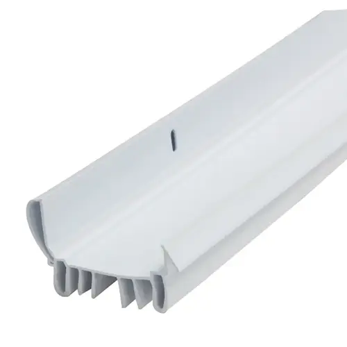Discreet Door Bottom, 36 in L, Vinyl White